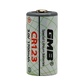 GMB CR123A 3.0V 1700mAh Літієва батарейка,  блістер
